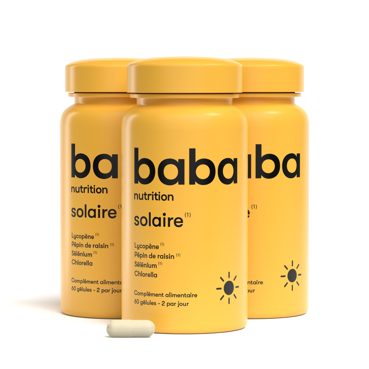 Préparateur solaire peau - 3 mois