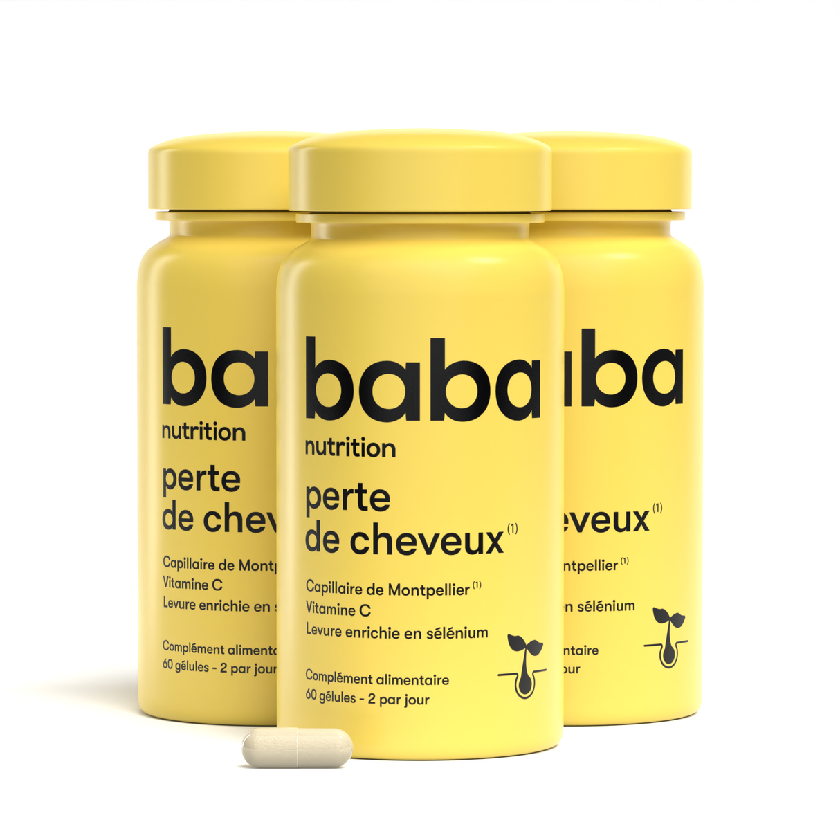 Perte de cheveux - 3 mois