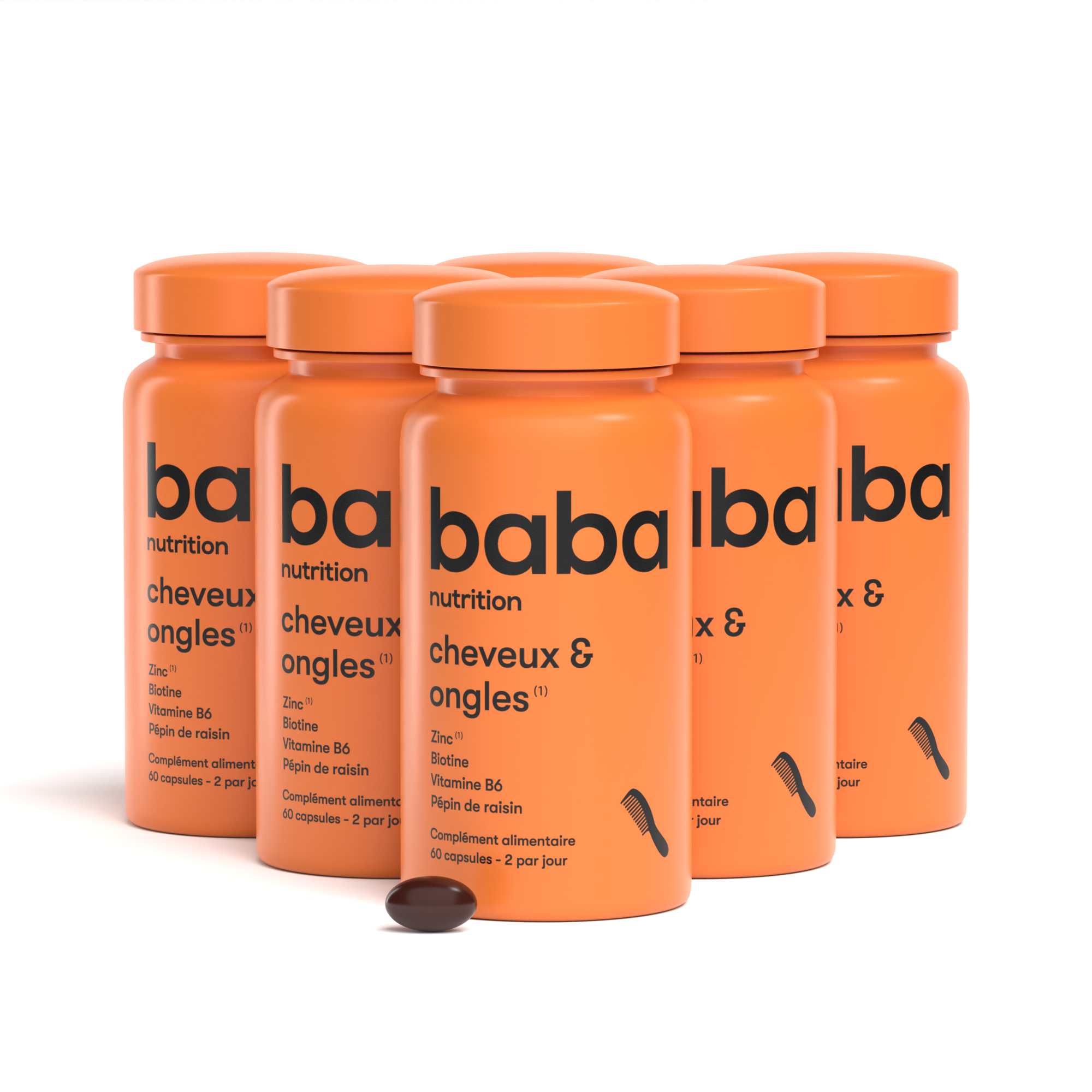 Baba Nutrition | Renforcement Capillaire - Biotine, Levure de ...