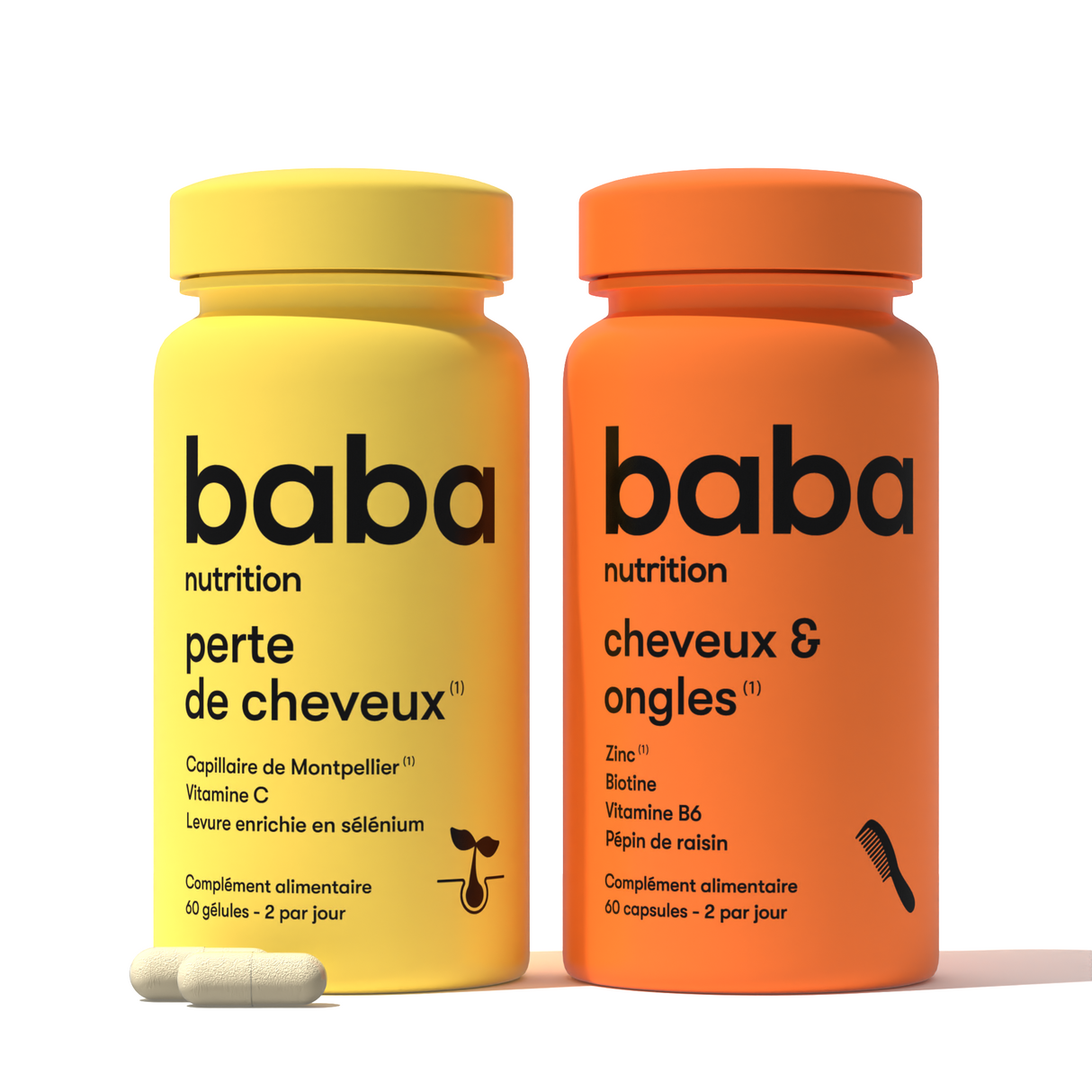 Duo Perte de Cheveux & Renforcement Capillaire