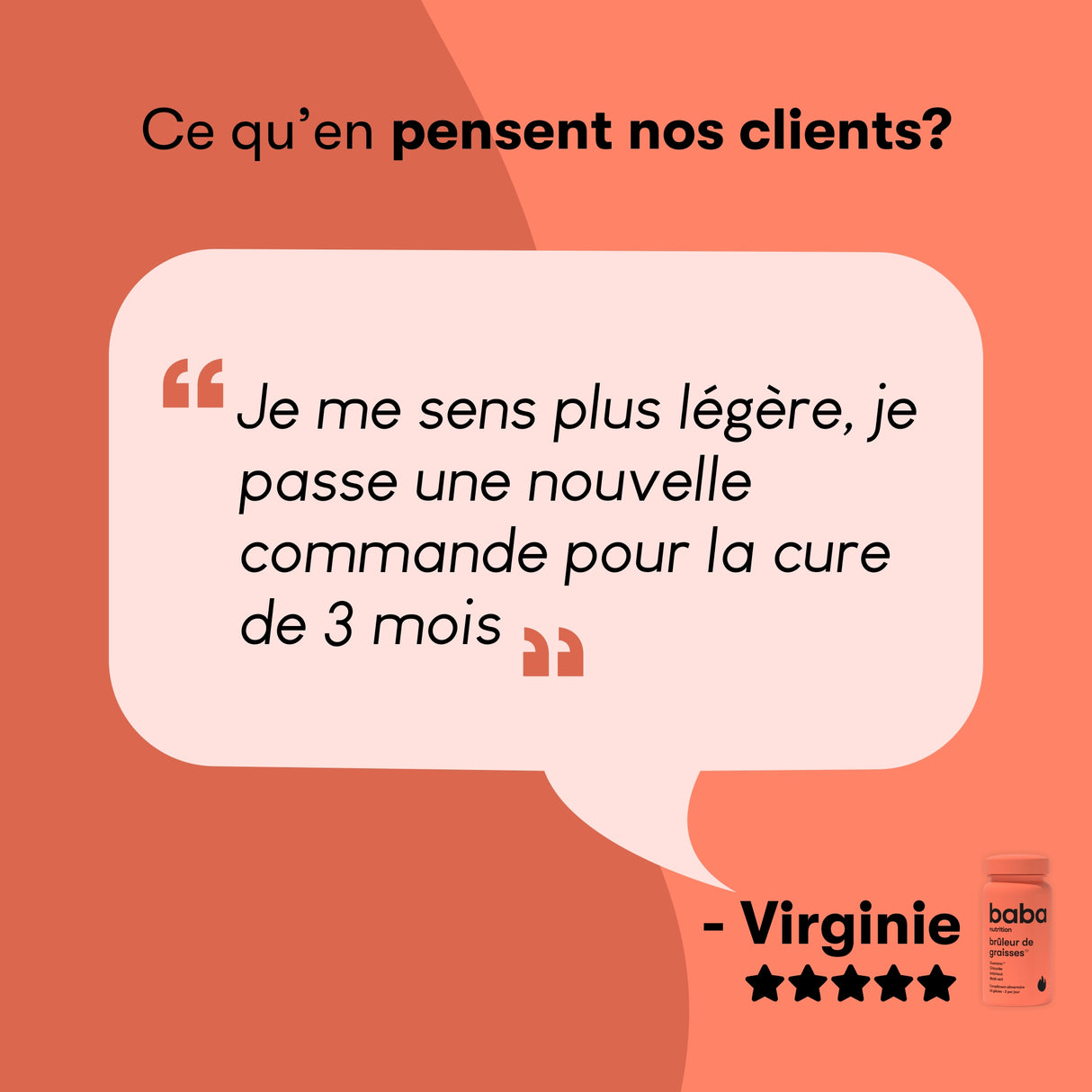 Brûleur de graisses - 3 mois