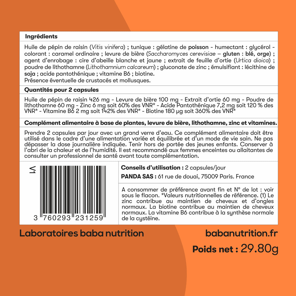 Duo Perte de Cheveux & Renforcement Capillaire