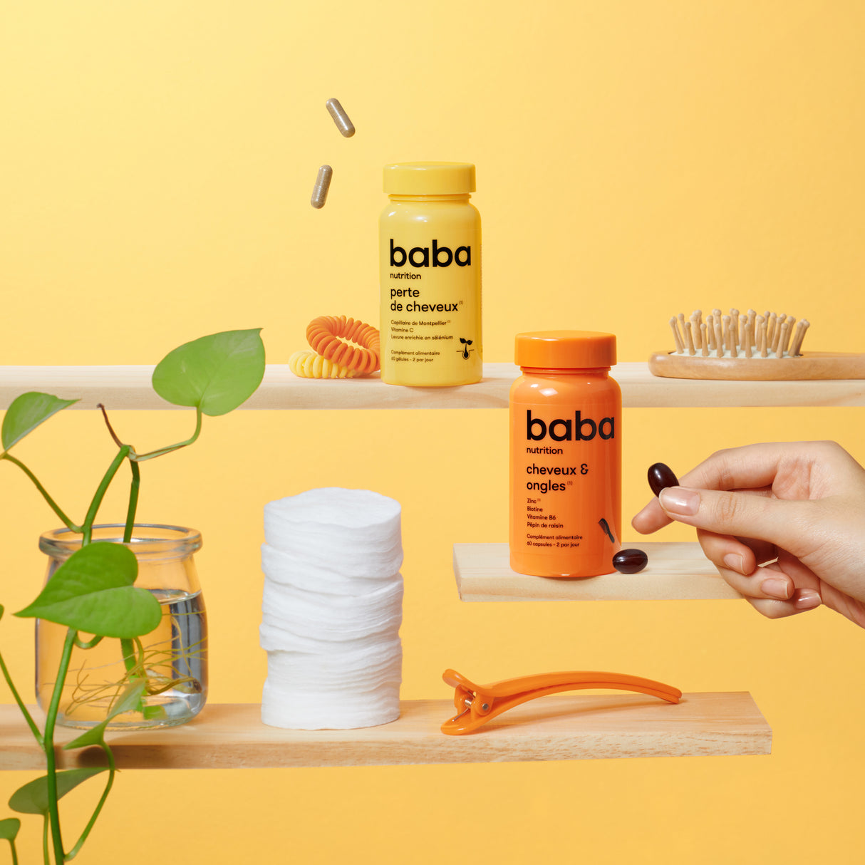 Duo Perte de Cheveux & Renforcement Capillaire