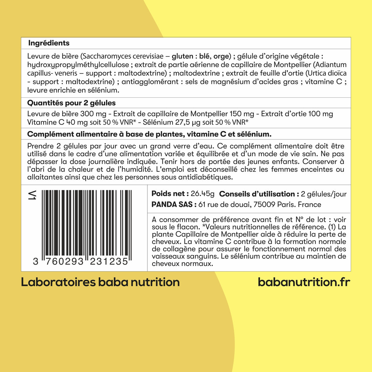 Duo Perte de Cheveux & Renforcement Capillaire